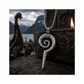Viking Snake Scepter Hanger – Stainless Steel