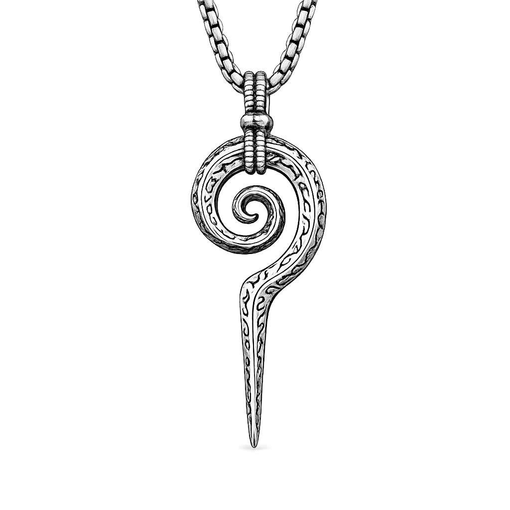 Viking Snake Scepter Hanger – Stainless Steel