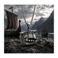 Drakar Viking Warship Hanger – Stainless Steel