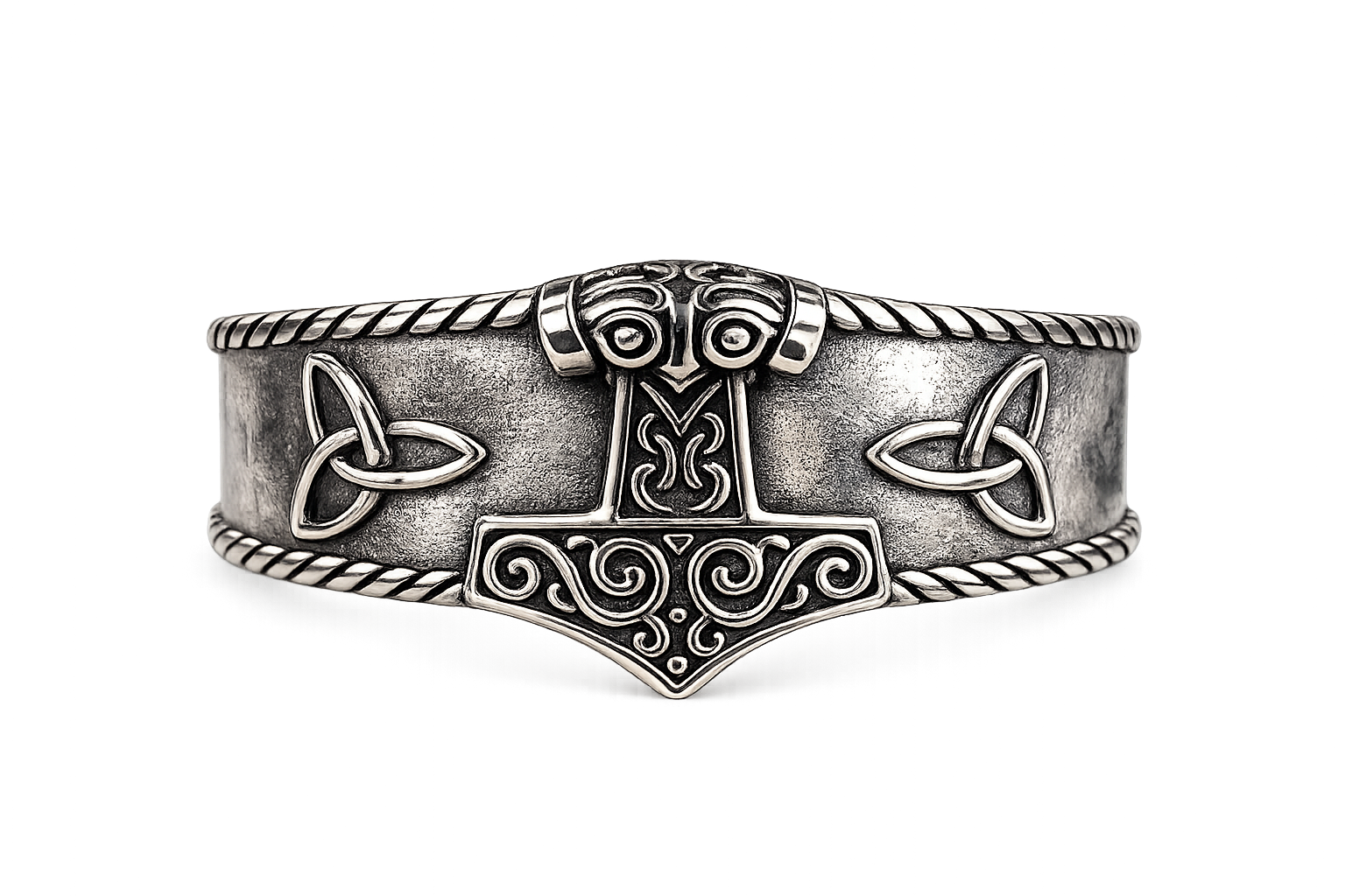 Thor's Hammer Mjölnir Viking Armband – Stainless Steel