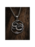 Midgard Serpent Hanger – Viking Ketting Stainless Steel Zilverkleurig